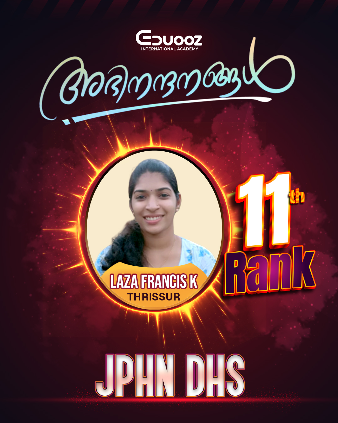 Rank holder portrait: 11 LAZA FRANCIS KJPHN DHS.jpg